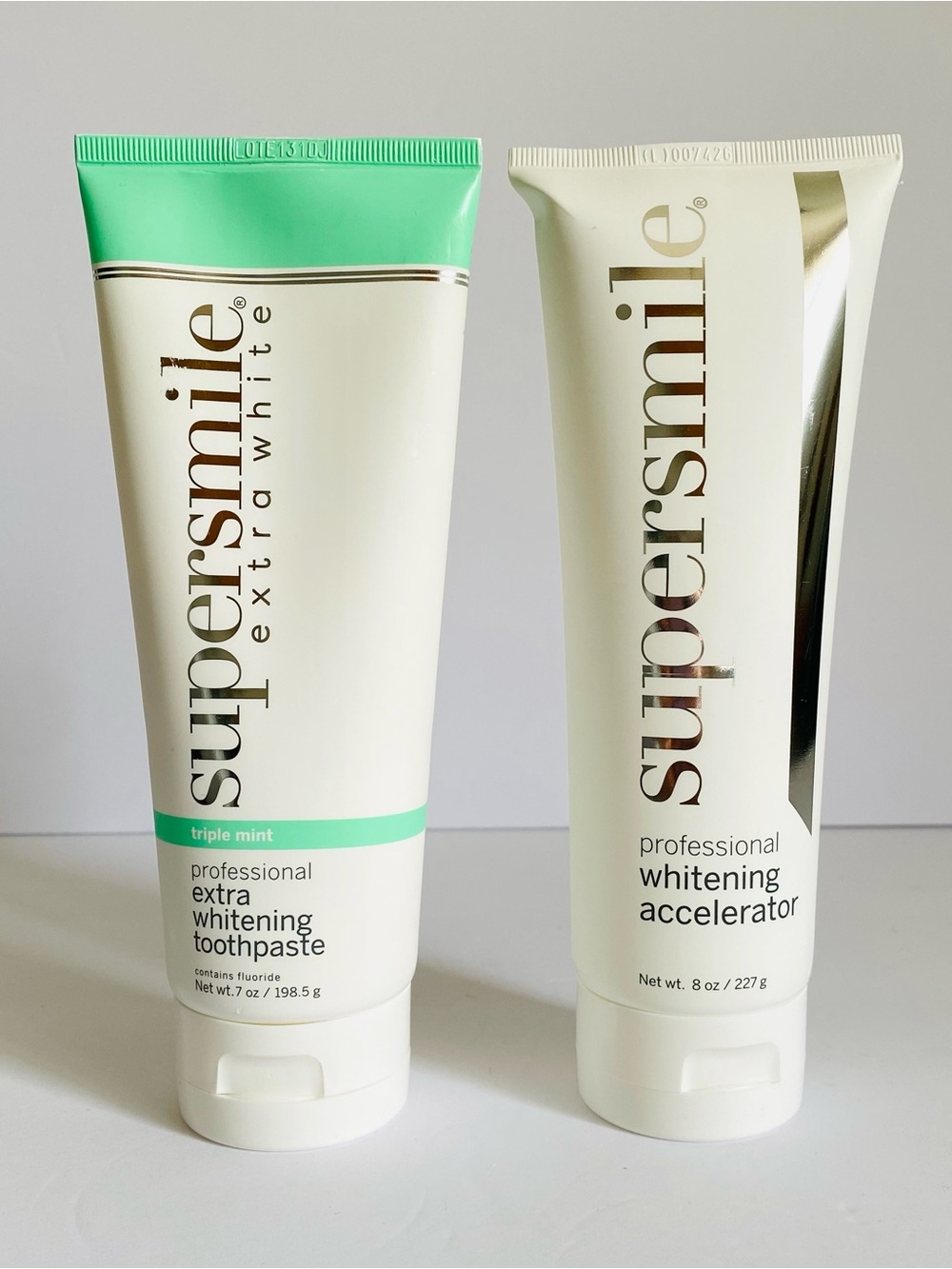 Supersmile Triple Mint Extra Whitening Toothpaste & Accelerator